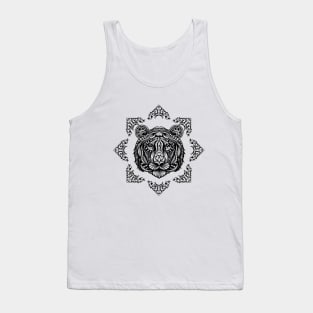 Bengal Tiger Mandala Tank Top